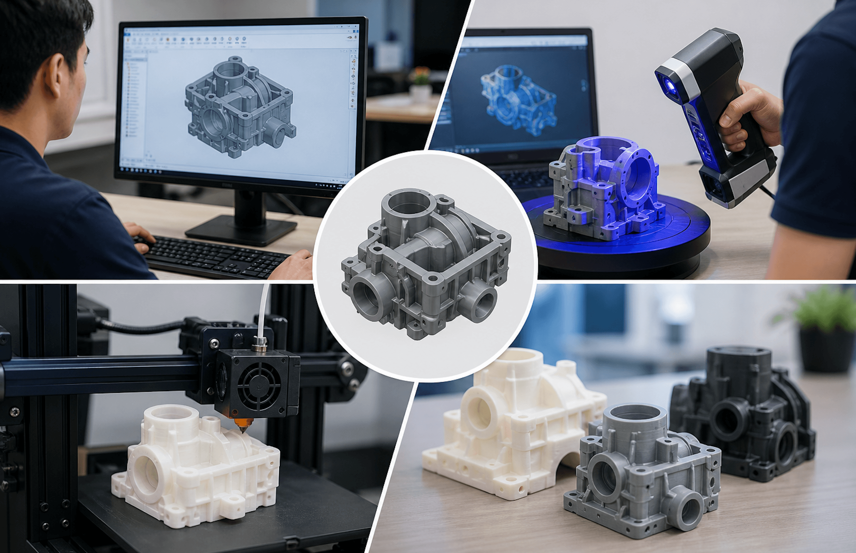 3D建模設計、掃描及打印